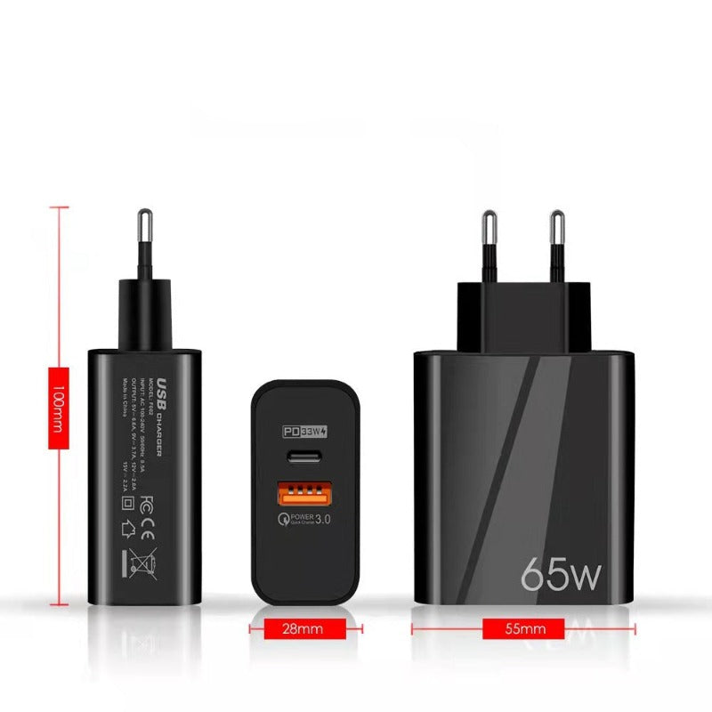 Chargeur ultra rapide 65W